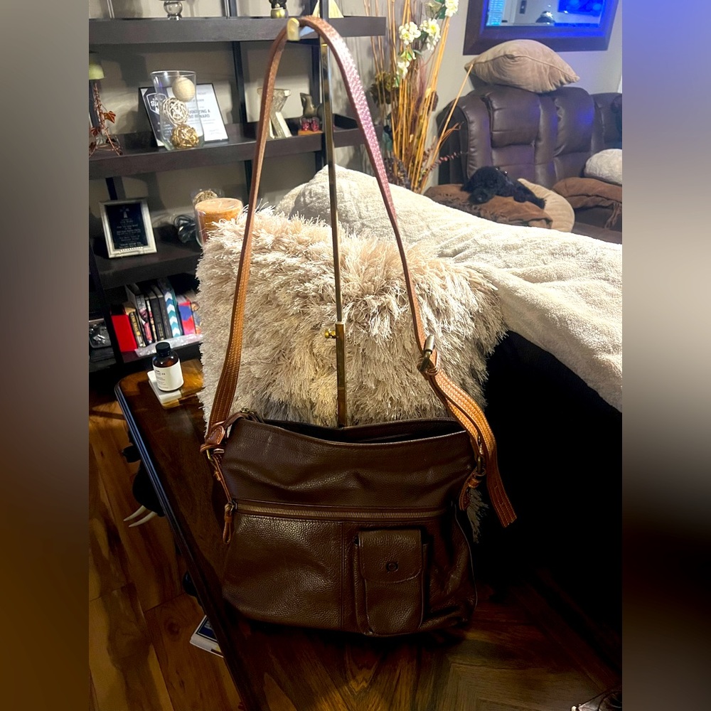Authentic Born Pebble Leather Crossbody